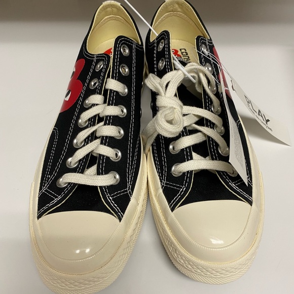 Converse X Commes des Garçon Sneakers Size 9 NWT and box - Picture 3 of 9